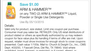 Arm & Hammer Liquid Laundry Detergent 